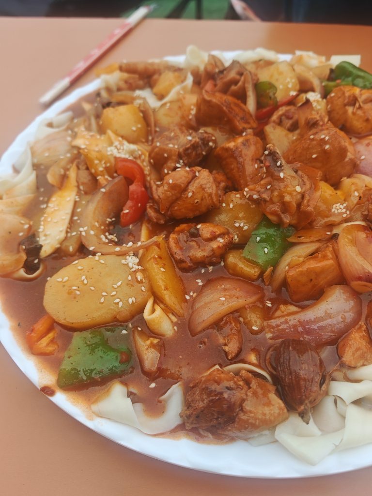 午饭-大盘鸡