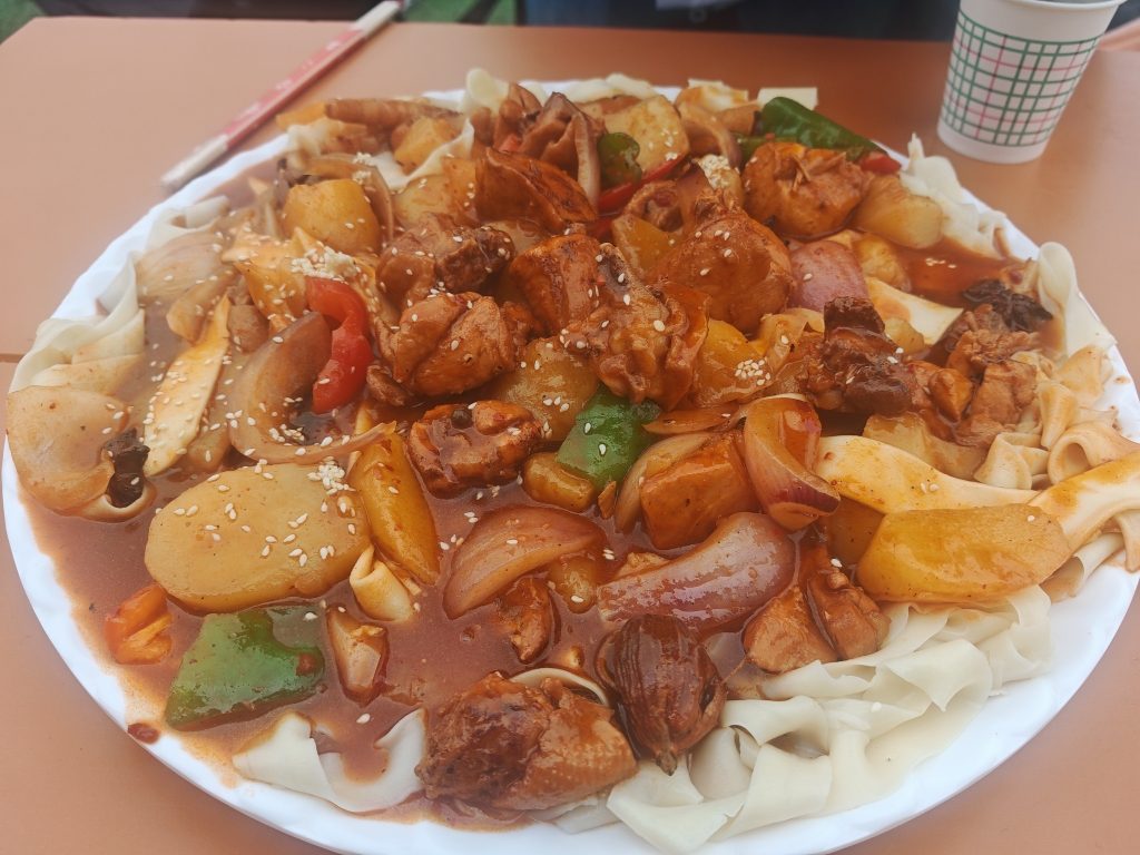 午饭-大盘鸡
